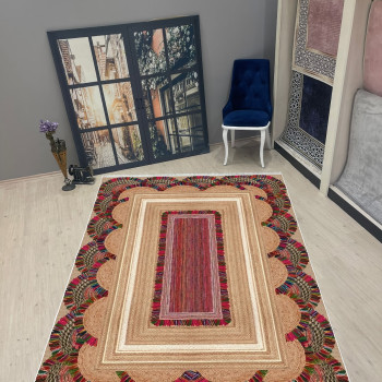 MERYM006 Deri Taban Halı