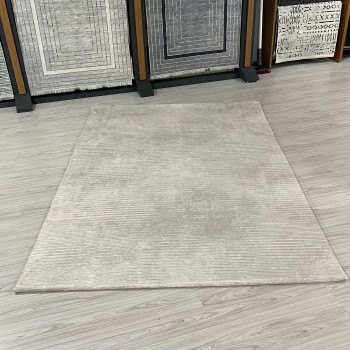 Düz Krem Halı Örtüsü