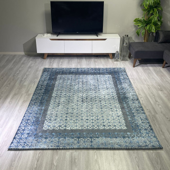 Meryem Mavi Halı Örtüsü