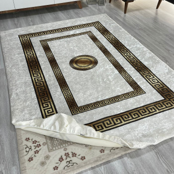 Paris Krem Halı Örtüsü