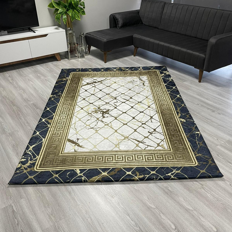 Şahmeran Beyaz Halı Örtüsü Şahmeran Beyaz Halı Örtüsü