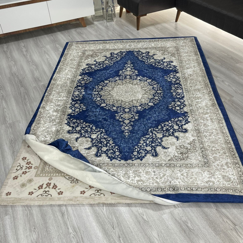 Yakut Mavi Halı Örtüsü Yakut Mavi Halı Örtüsü