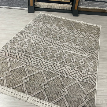 Ankara Krem Model Bambu Lüks Halı