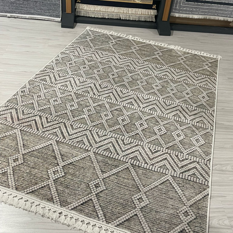 Ankara Krem Model Bambu Lüks Halı Ankara Krem Model Bambu Lüks Halı