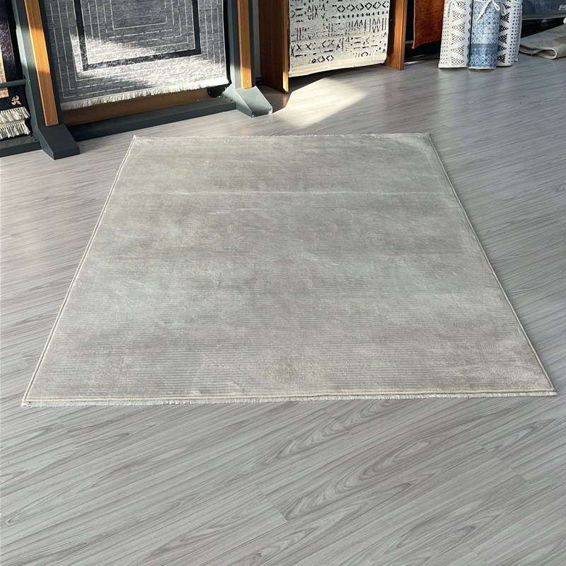 Düz Krem Model Bambu Lüks Halı Düz Krem Model Bambu Lüks Halı