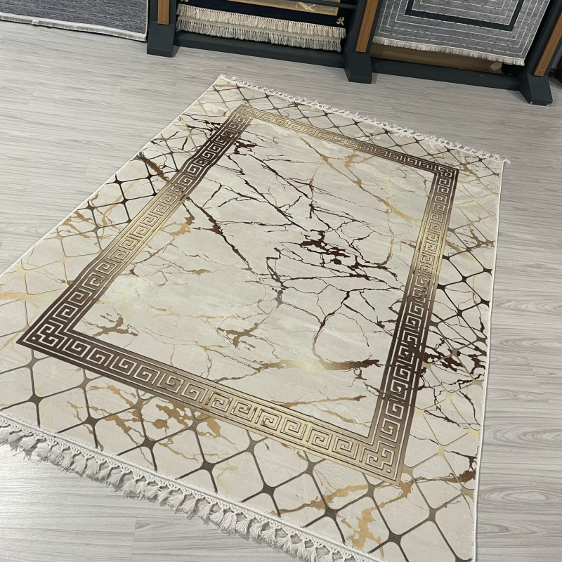 Sera Kahve Model Bambu Lüks Halı Sera Kahve Model Bambu Lüks Halı