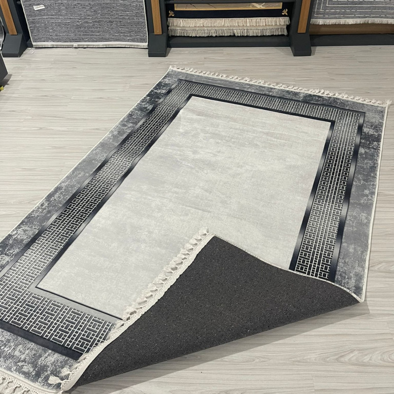 Yeni Yıl Gri Model Bambu Lüks Halı Yeni Yıl Gri Model Bambu Lüks Halı