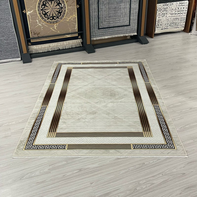 Zen Krem Model Bambu Lüks Halı Zen Krem Model Bambu Lüks Halı
