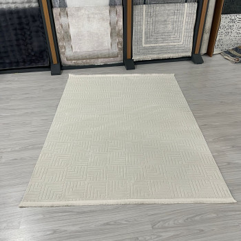 Kemik Renk Bianca İpek Model Halı