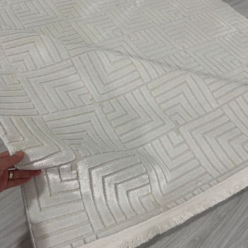 Kemik Renk Bianca İpek Model Halı