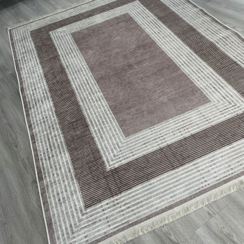 Ekva Vizon Model Keçe - Jel(Dot) Taban Halı