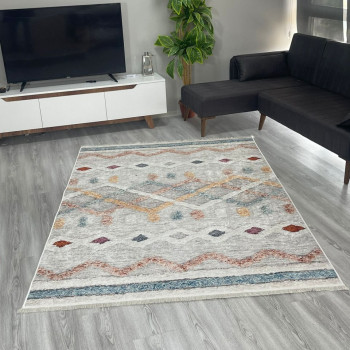 Pastel Model Keçe - Jel(Dot) Taban Halı