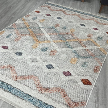 Pastel Model Keçe - Jel(Dot) Taban Halı