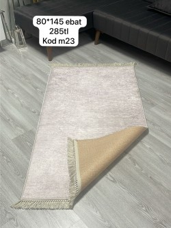 M23 Model Deri Taban Halı - Outlet