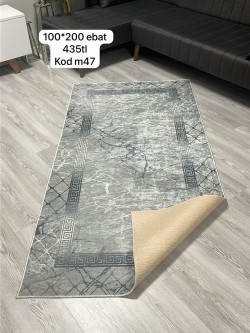 M47 Model Deri Taban Halı - Outlet