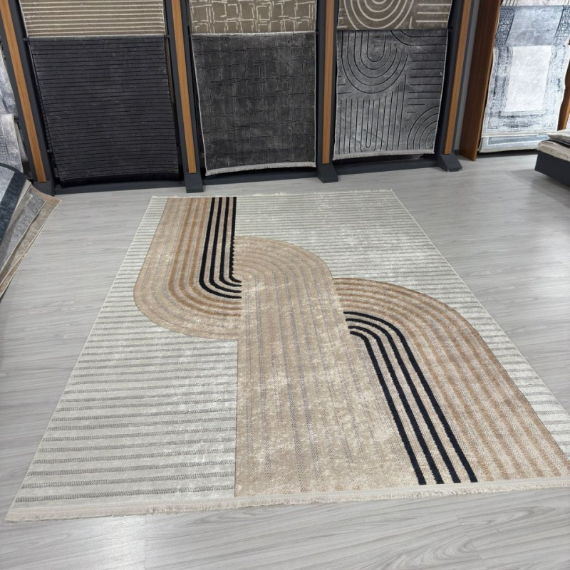 Eflatun KM549 Model PVS Dokuma Taban Halı