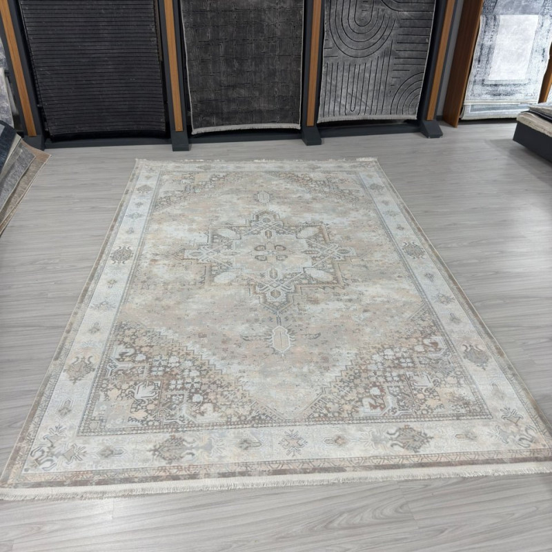 Eflatun KM565 Model PVS Dokuma Taban Halı