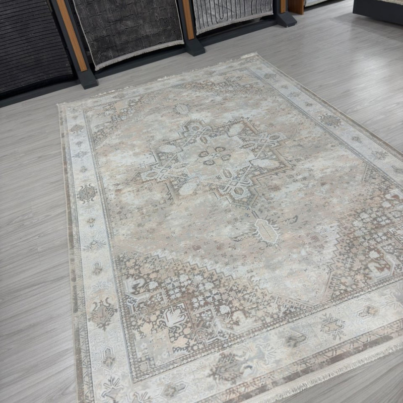 Eflatun KM565 Model PVS Dokuma Taban Halı