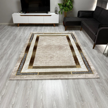 Zen Krem Halı Örtüsü