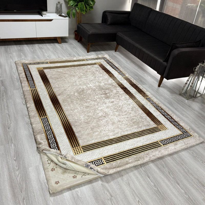 Zen Krem Halı Örtüsü Zen Krem Halı Örtüsü