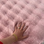 Tavşan Tüylü Pembe Pelüş Halı