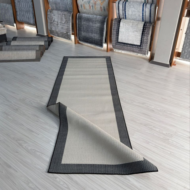 Orjinal Sisal Halı Siyah - KZ
