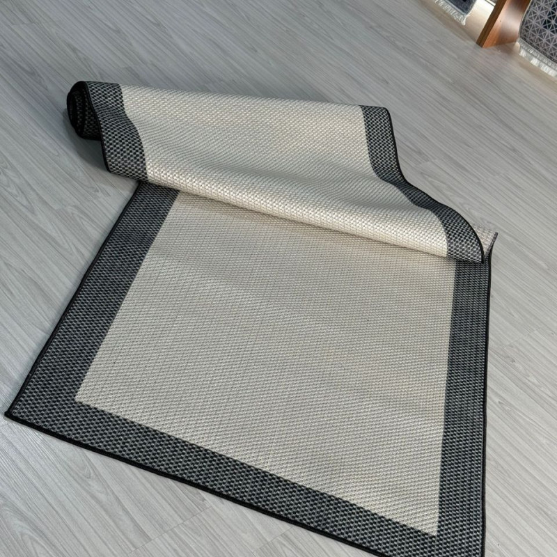 Orjinal Sisal Halı Siyah - KZ