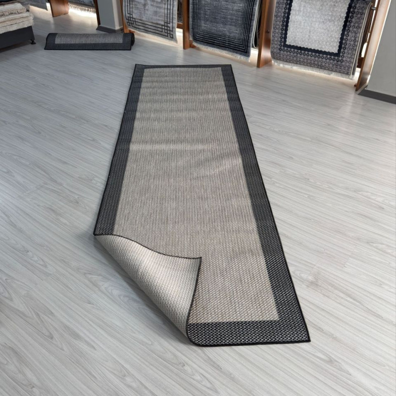 Orjinal Sisal Halı Siyah - VZ