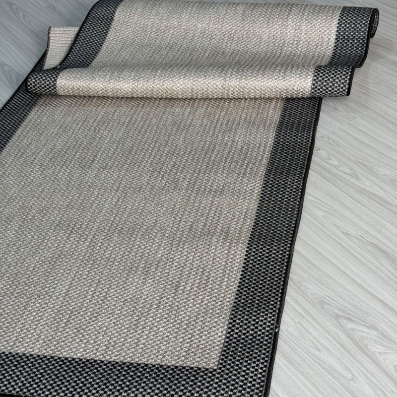 Orjinal Sisal Halı Siyah - VZ