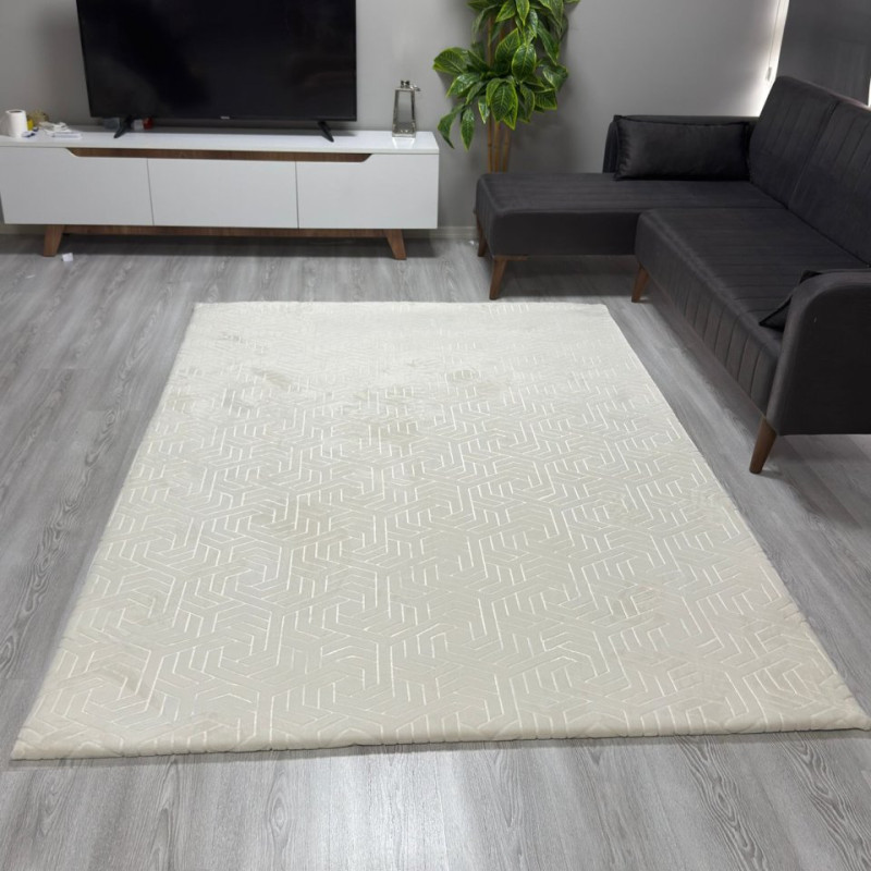 Welsoft C3 Krem Renk Halı Örtüsü