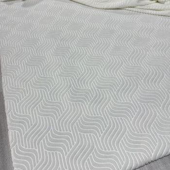 Welsoft C4 Desen Beyaz Renk Halı Örtüsü