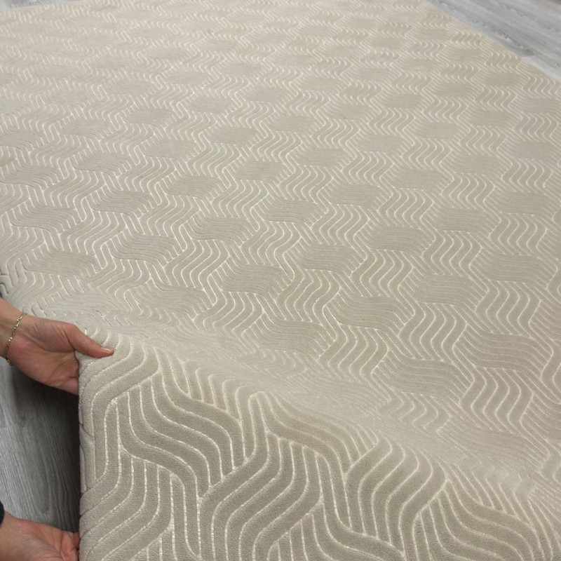 Welsoft C4 Desen Taş Renk Halı Örtüsü