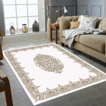 Padişah Kahve Halı Örtüsü