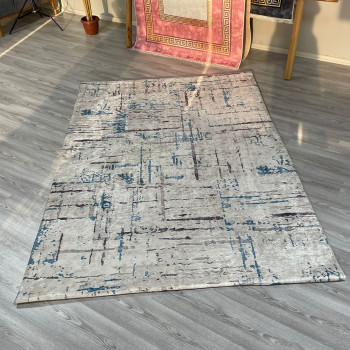 Sarmaşık Mavi Halı Örtüsü