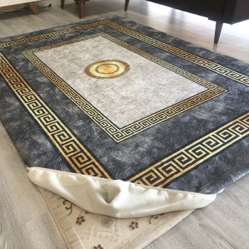 Paris Gri Halı Örtüsü