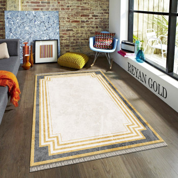 Reyan Gold Deri Taban Halı