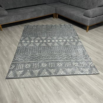 Zara Gri Halı Örtüsü