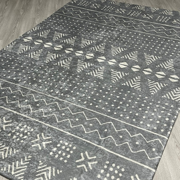 Zara Gri Halı Örtüsü